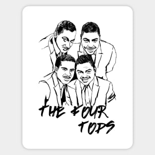 The Four Tops Sticker